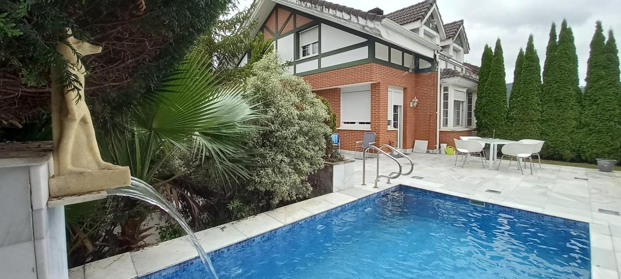 Chalet Con Piscina, Sauna Y Jacuzzi Cerca Del Mar A Media Hora De Bilbao Y Santander El Puente  Exteriér fotografie