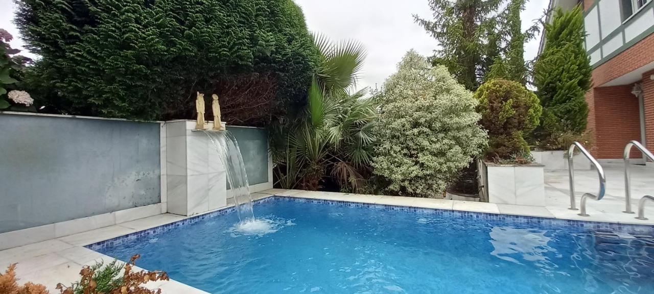 Chalet Con Piscina, Sauna Y Jacuzzi Cerca Del Mar A Media Hora De Bilbao Y Santander El Puente  Exteriér fotografie
